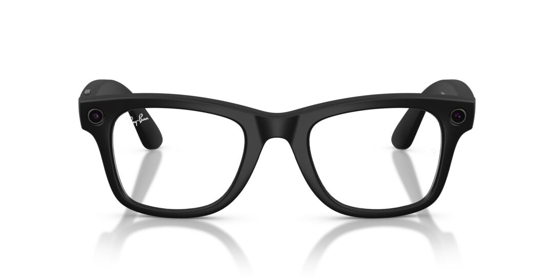Lentes oftálmicos Ray Ban Meta Wayfarer L de segunda generación negros