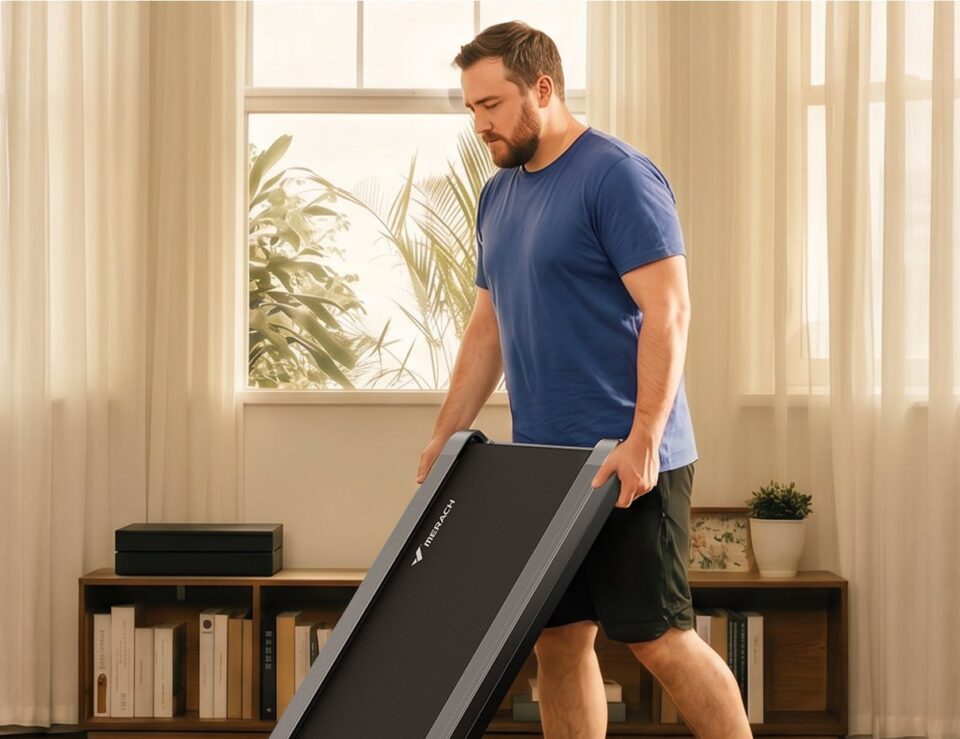 Merach UltraWalk W60 Plus Laufband als einzelnes Fitnessgerät