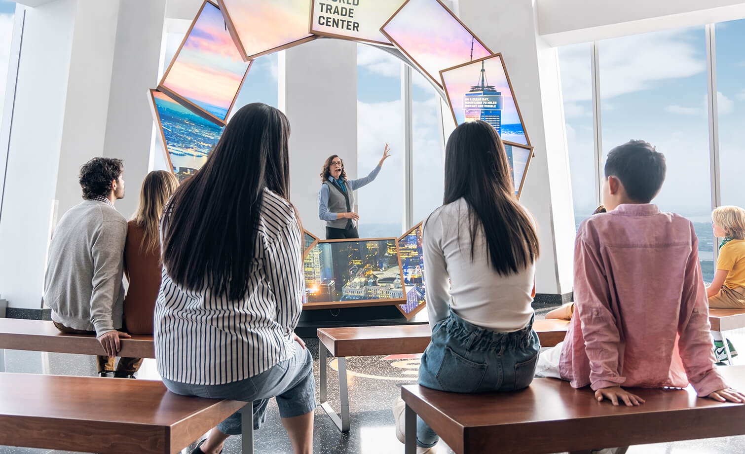 City Pulse experience at One World Observatory