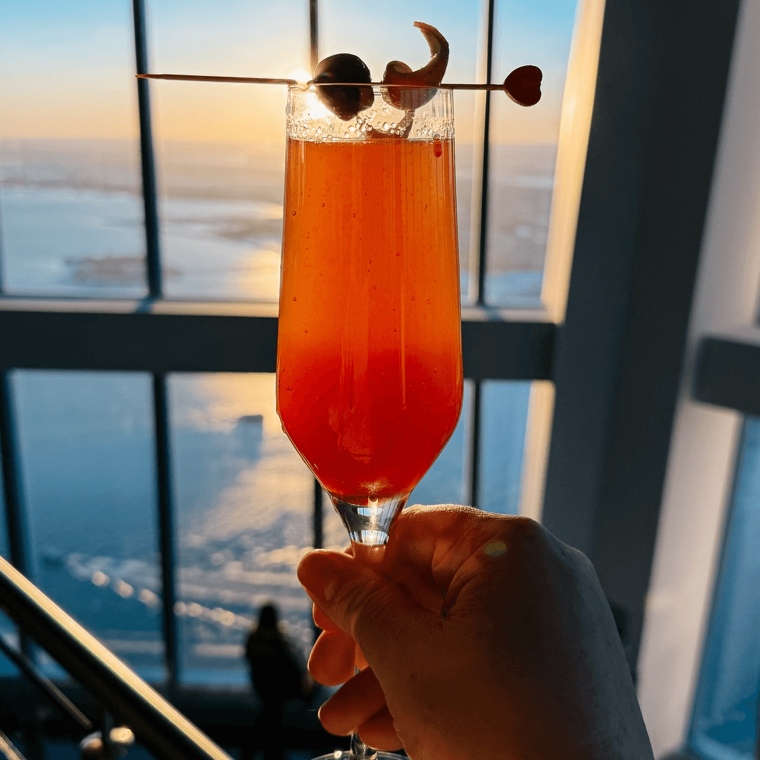 A viewpoint experience at One World Observatory