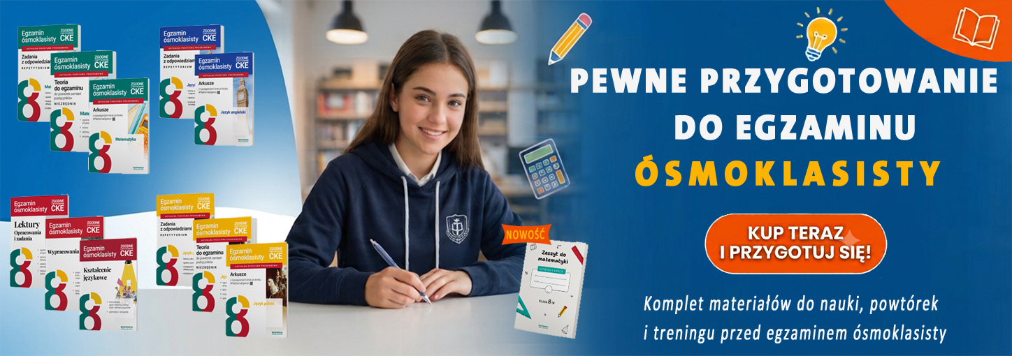 Materiały Operon do egzaminu ósmoklasisty