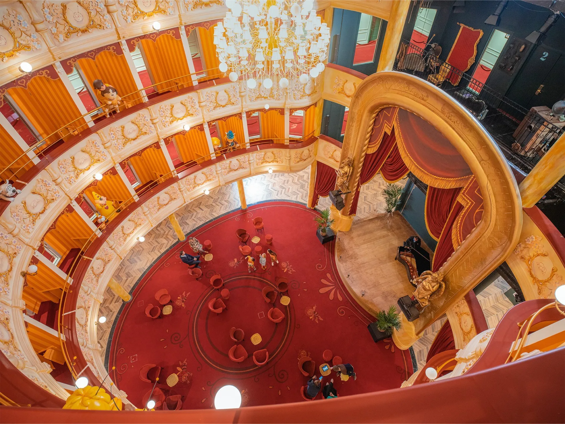Foyer du Plopsaland Theater Hotel