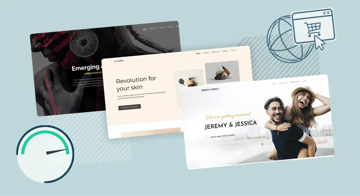 Online home concept for a growing business