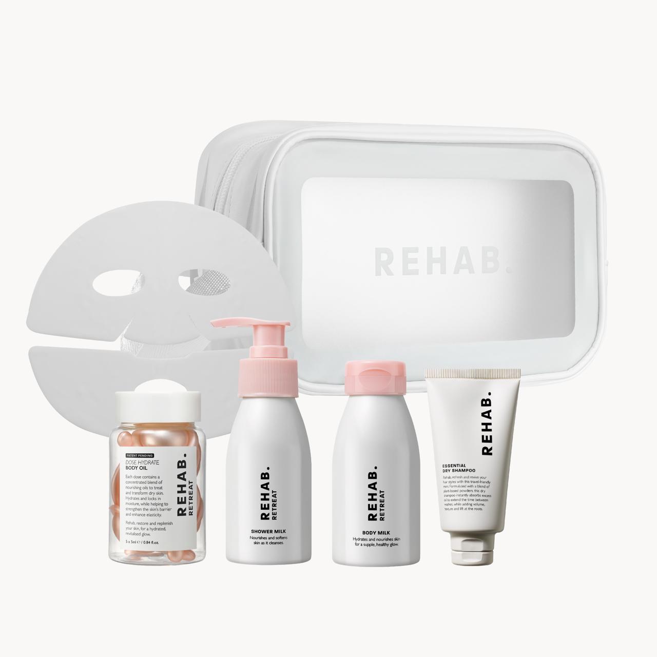 REHAB Your Hair City Break Kit travel hair products