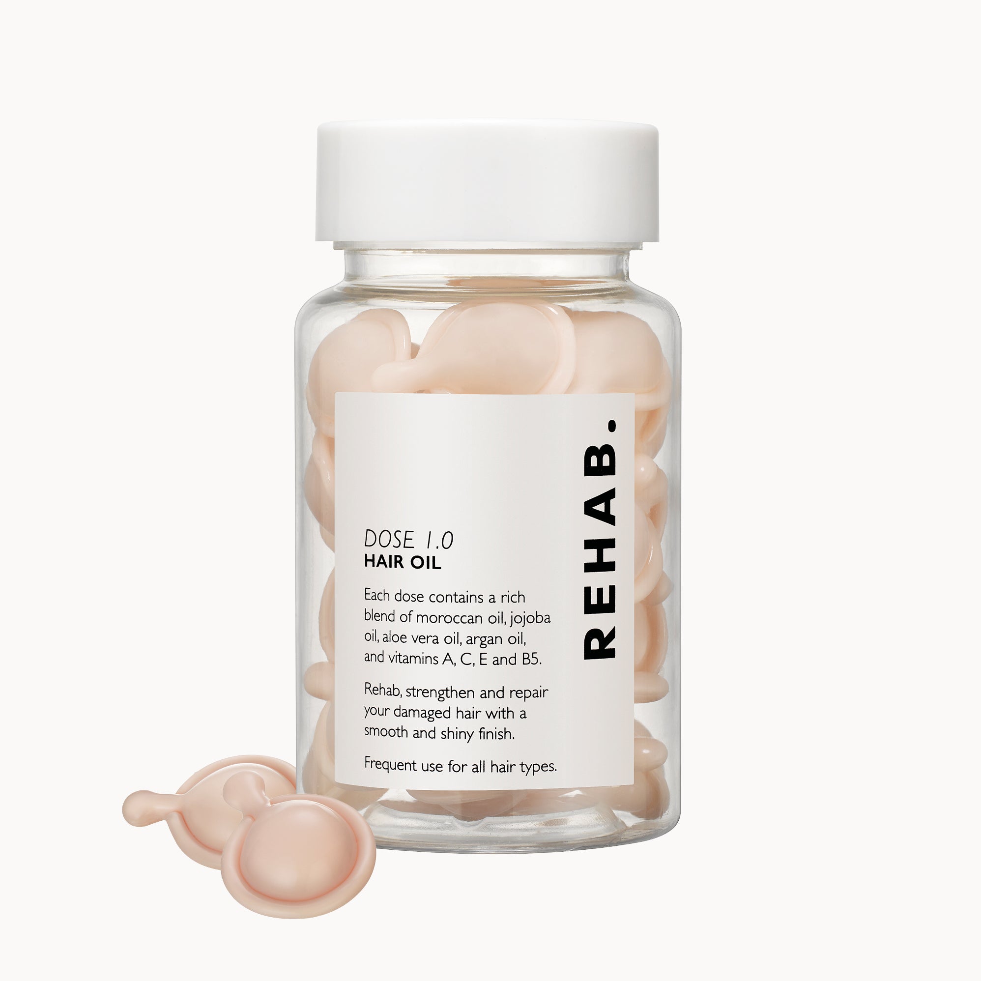 REHAB Your Hair Dose 1.0 Hair Oil Capsules