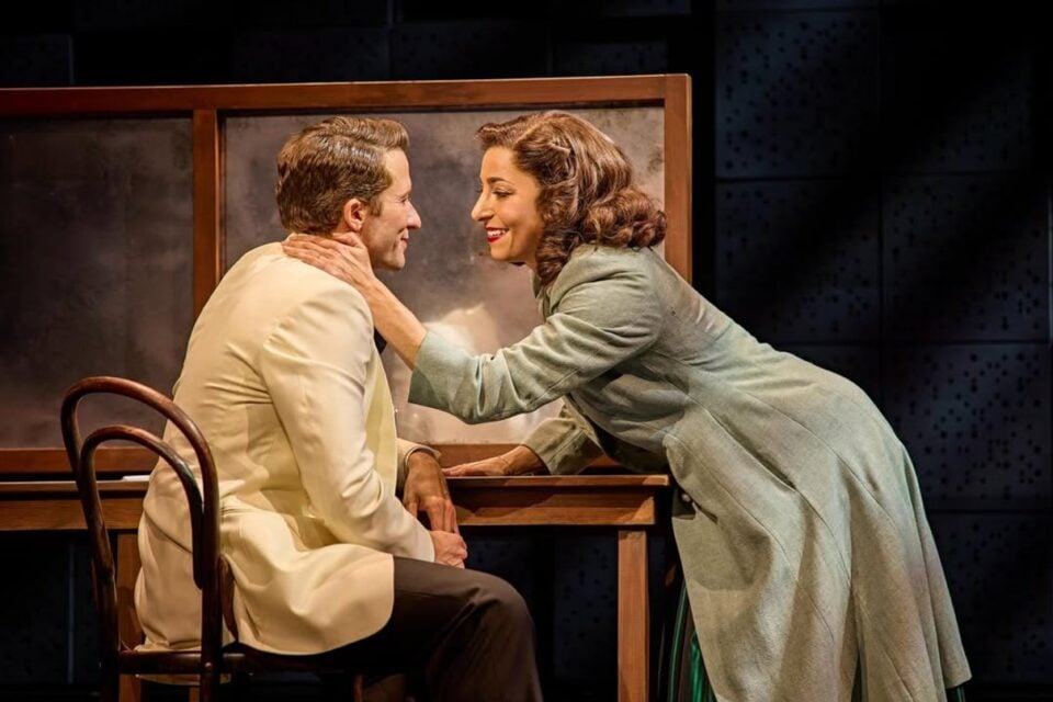 Sinatra the Musical production scene with performers