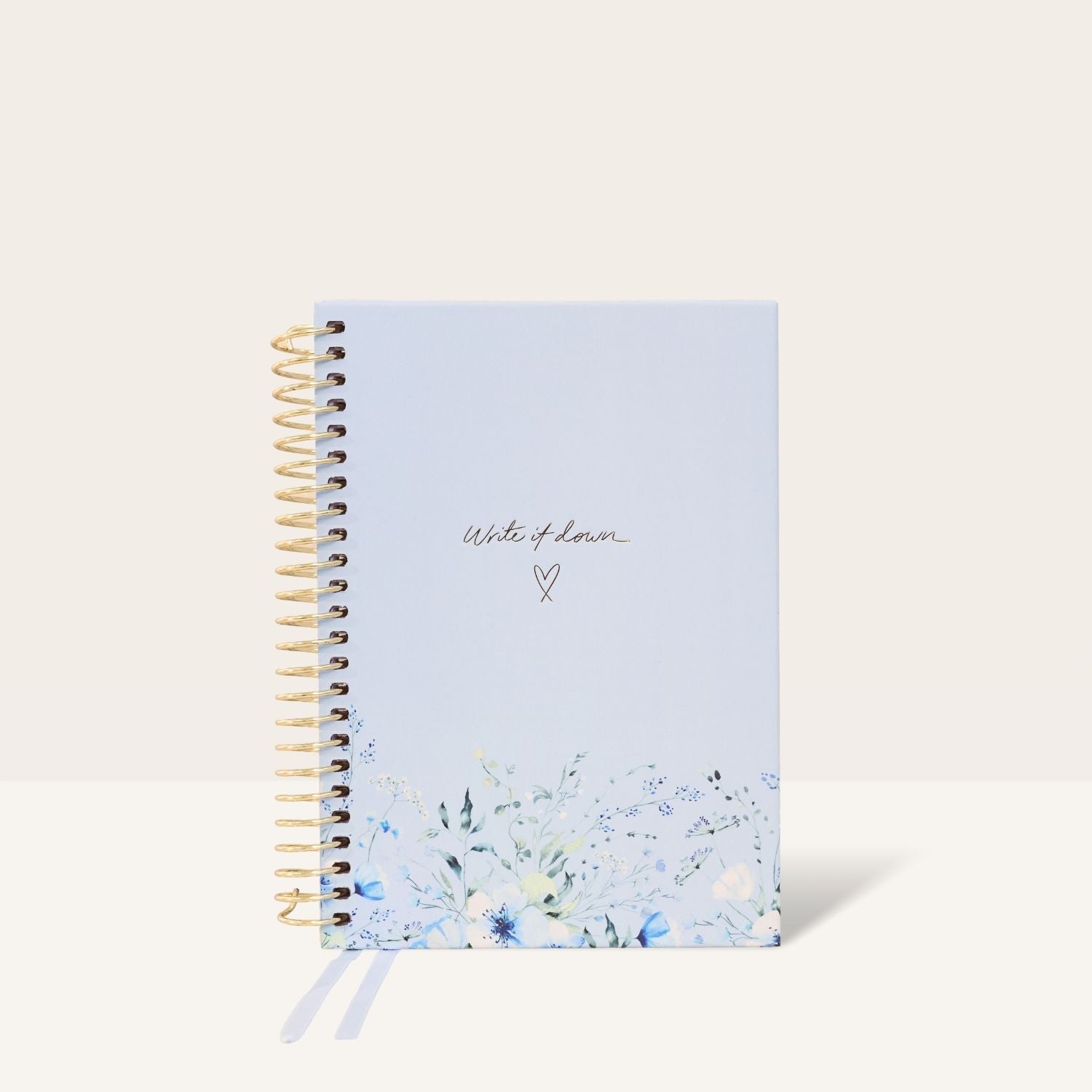 stephpaseplanners Write it down A5 Notebook in Bluebelle