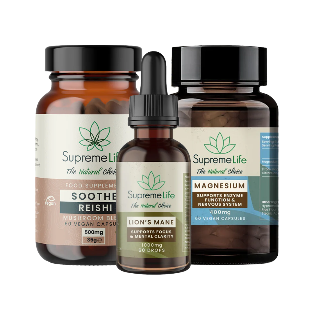 SupremeCBD Menopause Support supplements bundle