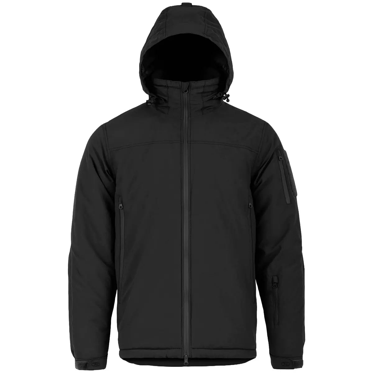 Black Highlander Stryker Jacket shown as a full product