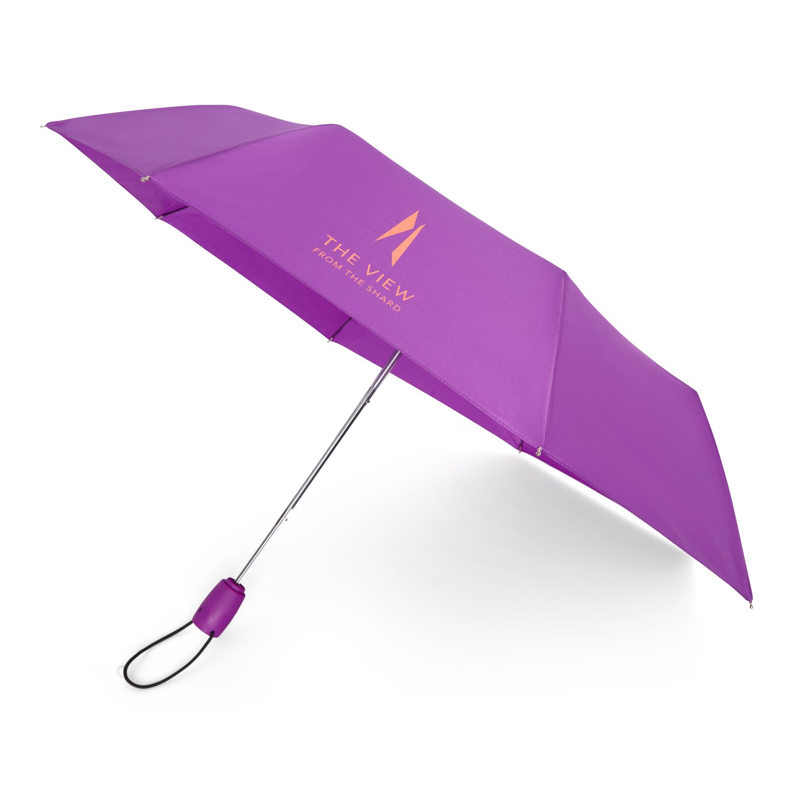 Purple mini umbrella from The View from The Shard