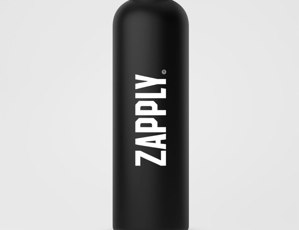 Zapply aluminium water bottle