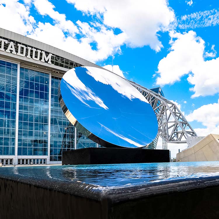 AT&T Stadium exterior sculpture