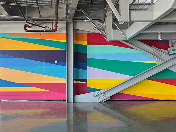 Field of Play artwork in the stadium collection