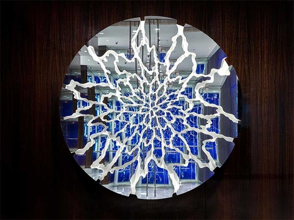 Terra artwork by Aitken in the stadium collection