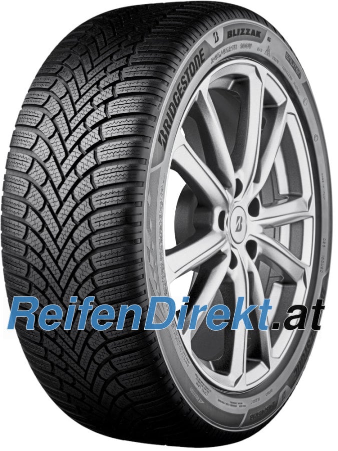 Bridgestone Blizzak 6 Winterreifen als vollständige Profilansicht