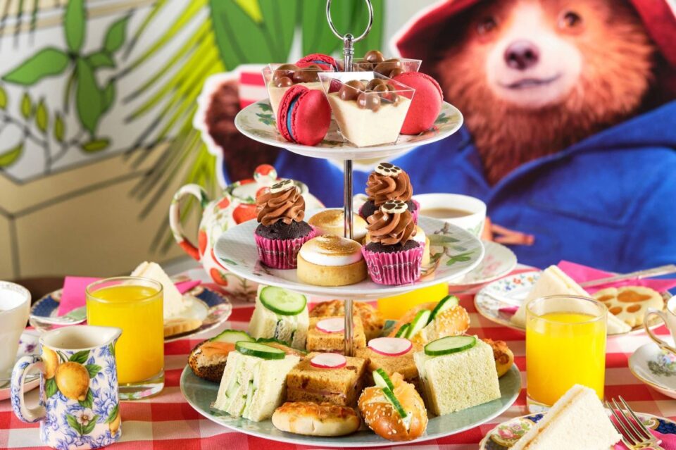 Paddington themed afternoon tea at the Covent Garden bakery