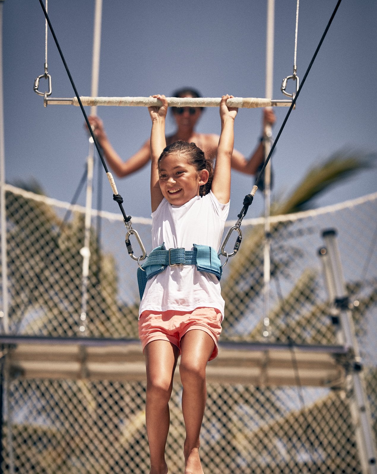 Guests enjoying water activities at Club Med Kani