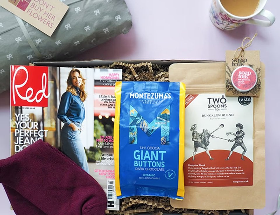 The Care Package gift box from Don’t Buy Her Flowers
