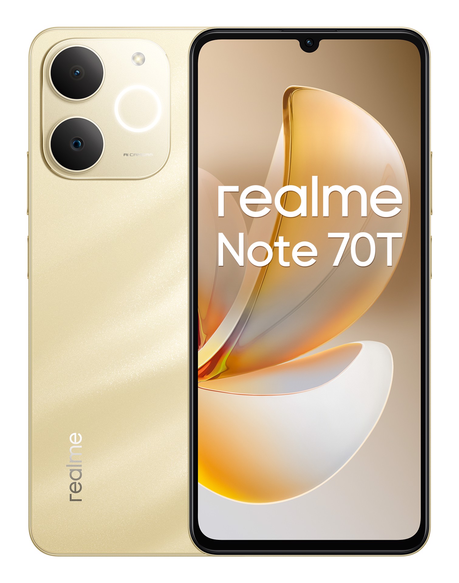 realme Note 70T con display da 6,74 pollici