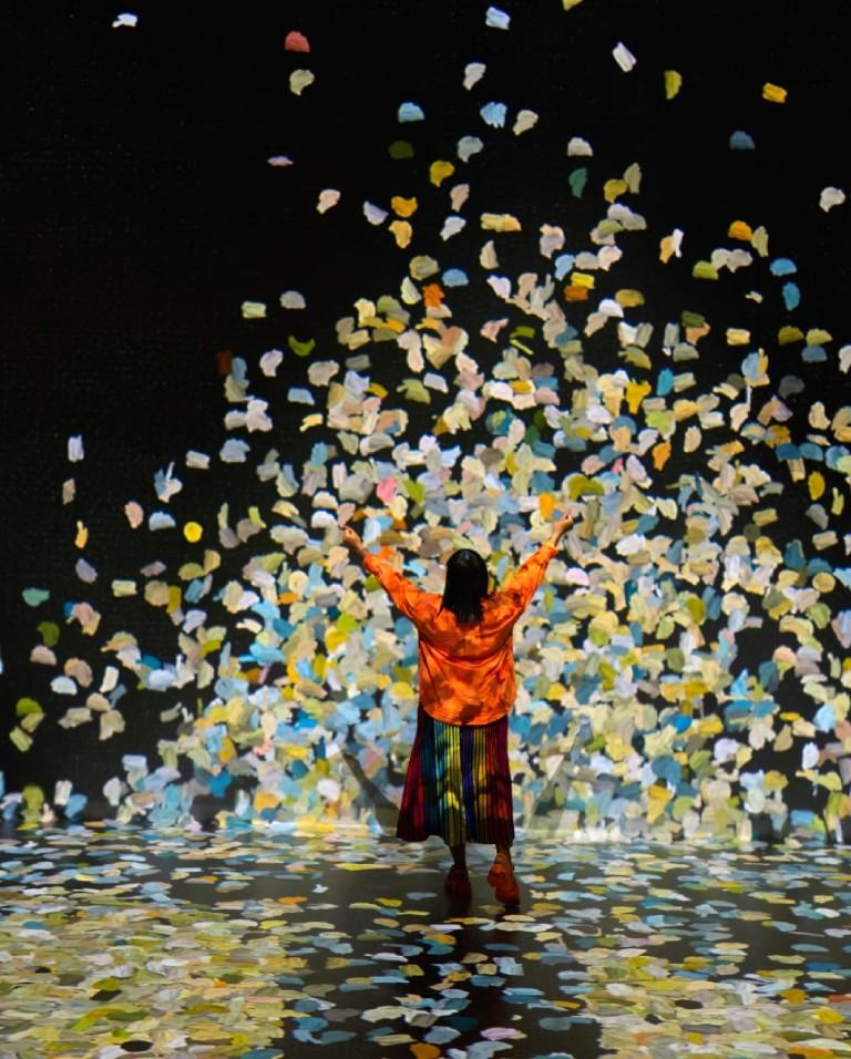 Colourful digital artwork fills the Colour in Motion gallery