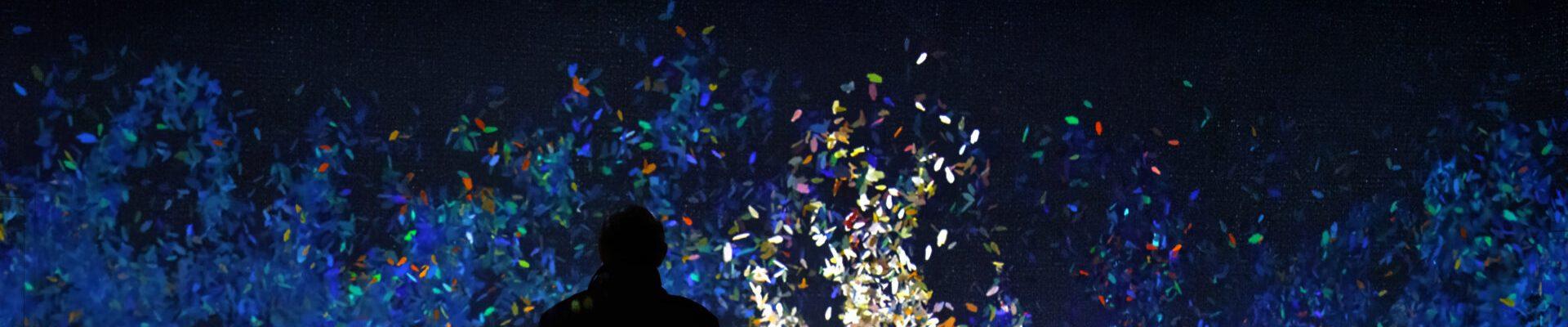 Frameless Lates evening event banner
