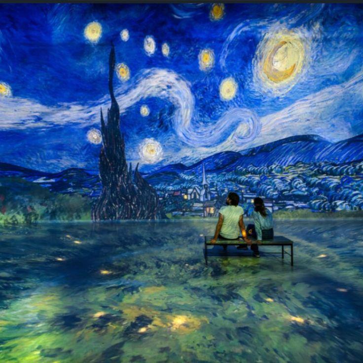 Van Gogh inspired immersive art installation at Frameless