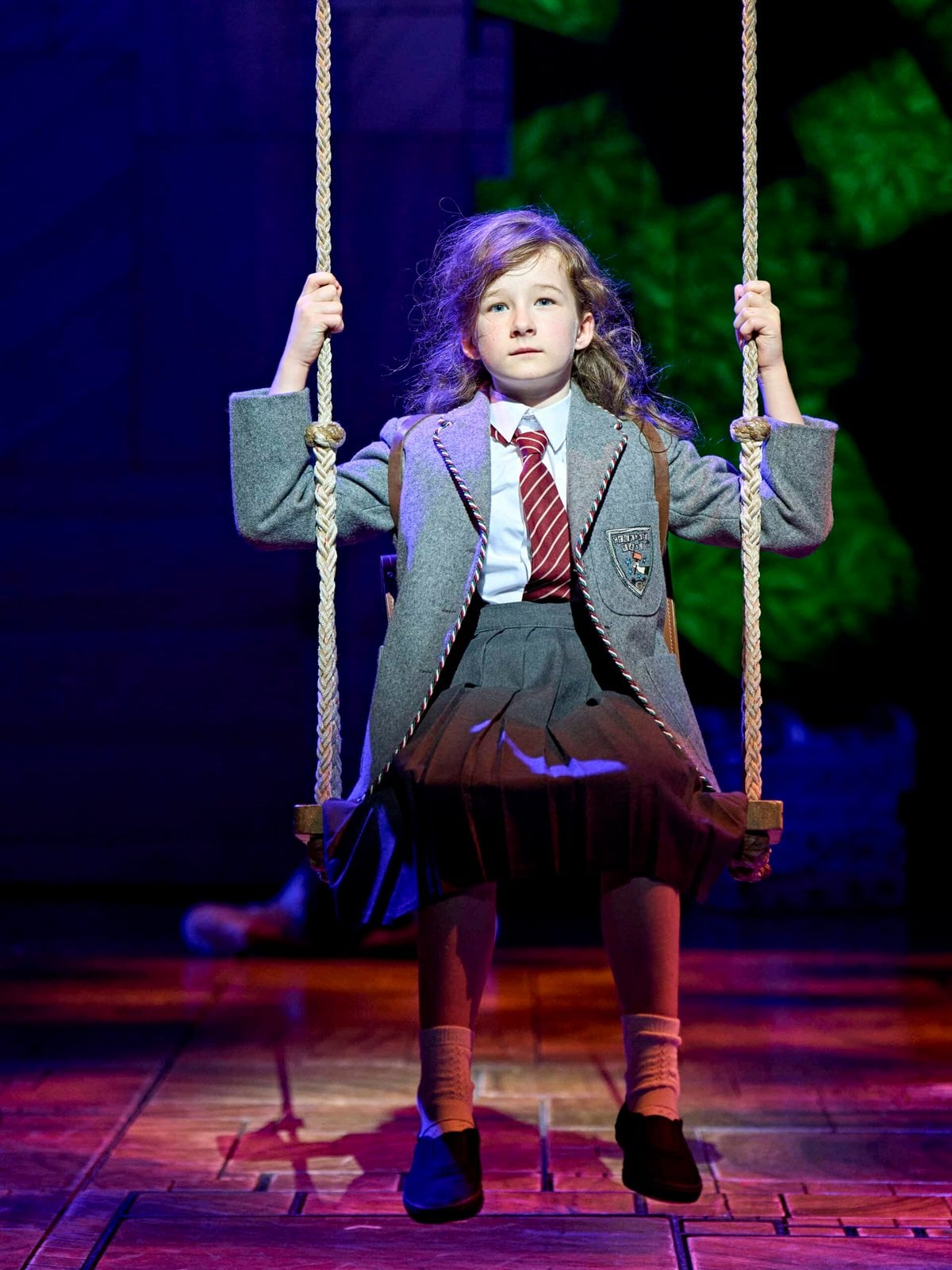 Lola Judd as Matilda in a London production scene