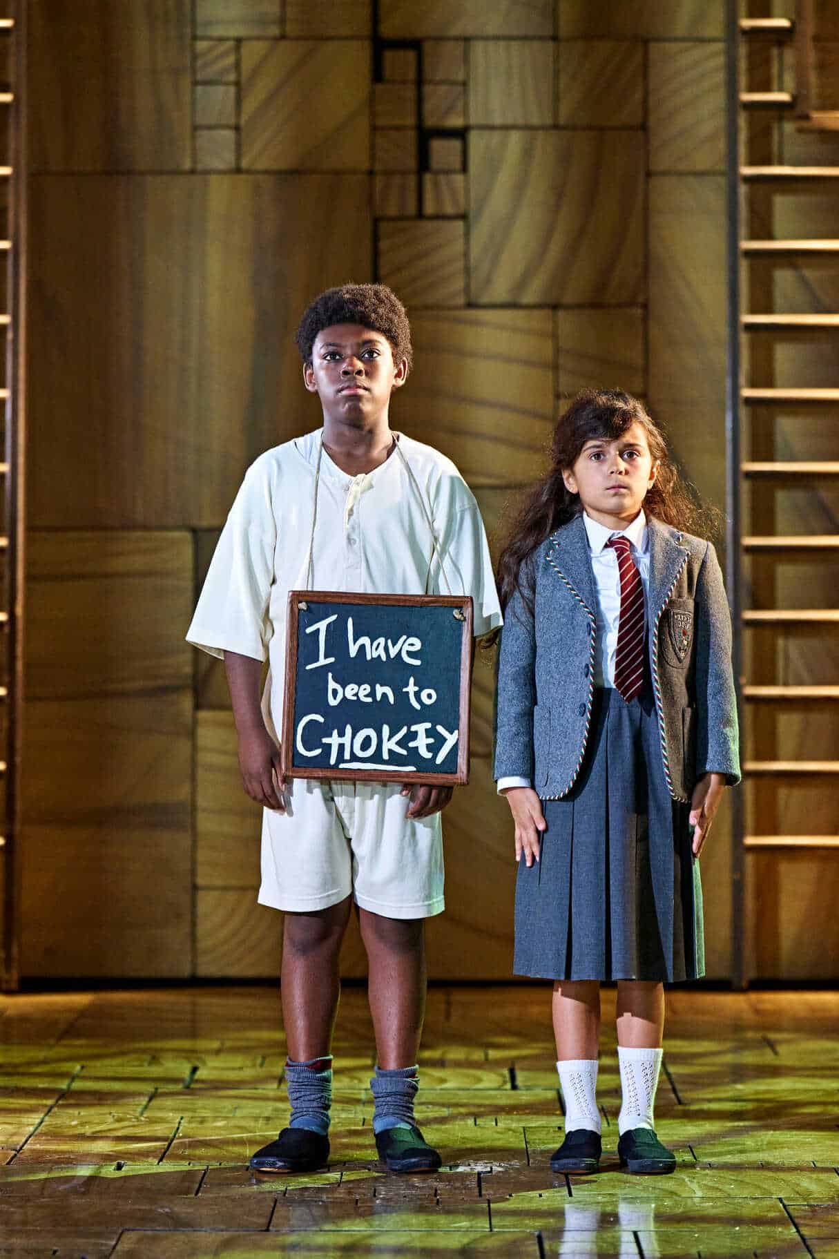 An ensemble scene from the Matilda musical
