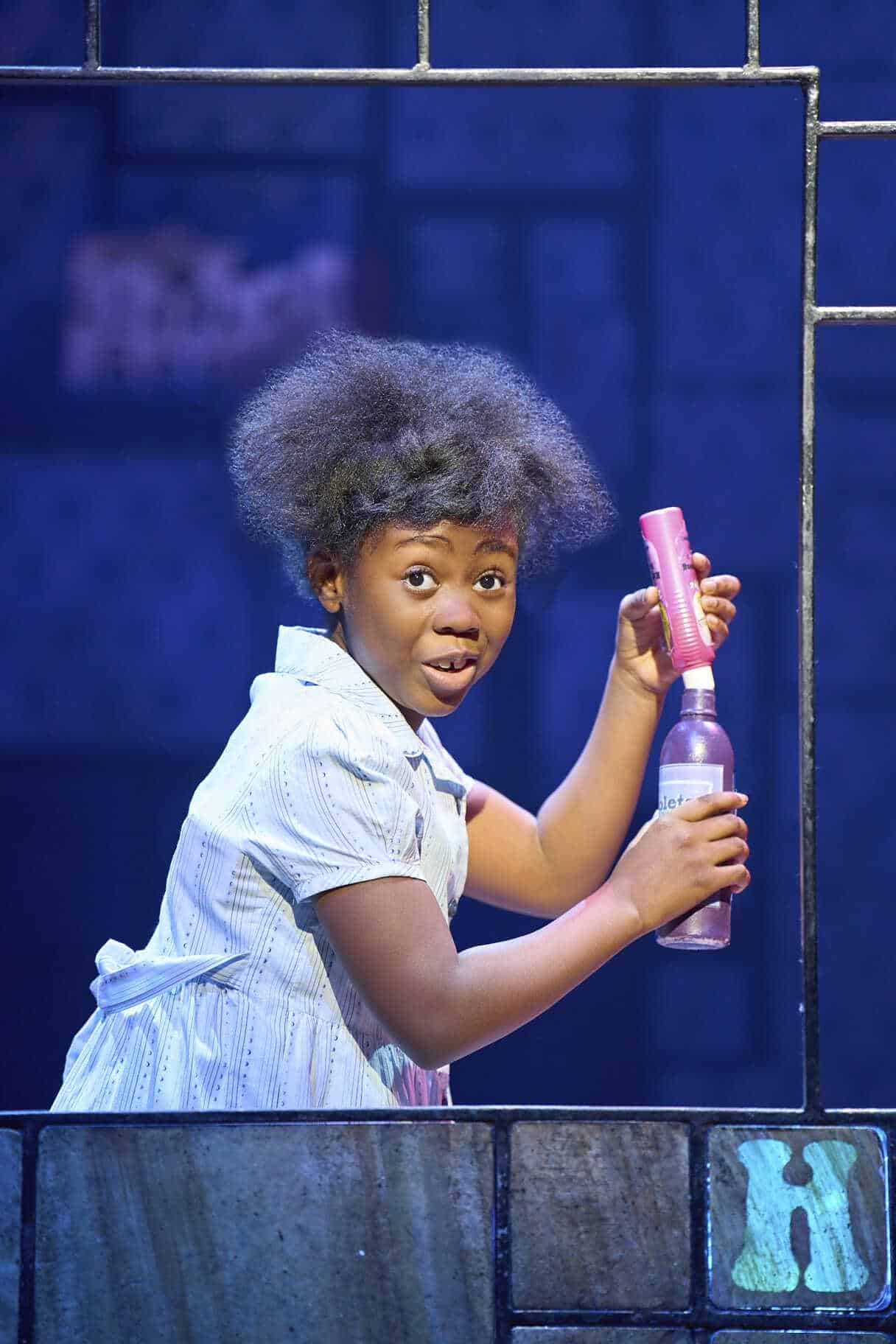 A theatrical moment from Matilda The Musical
