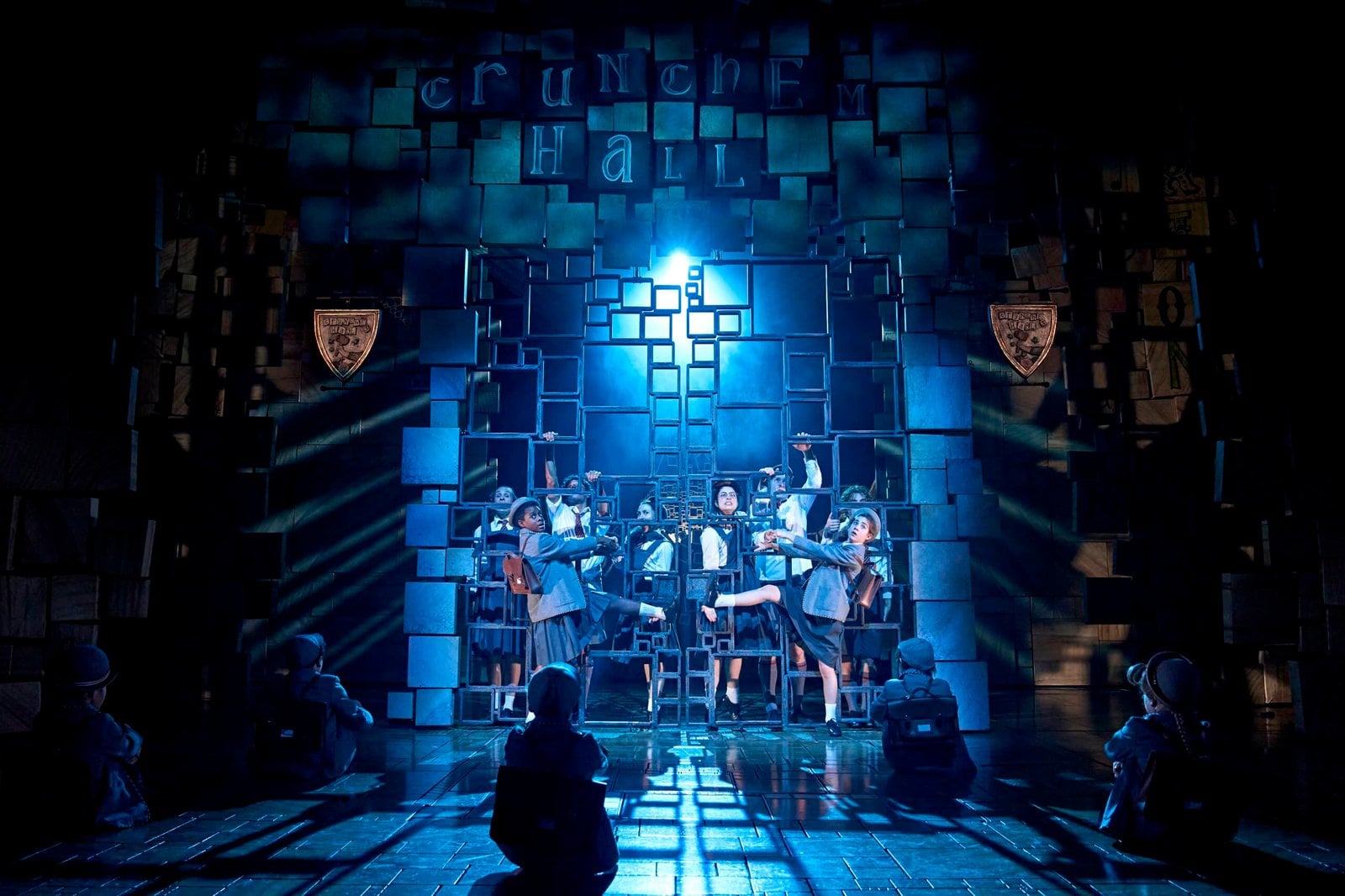A scene from the Matilda stage production