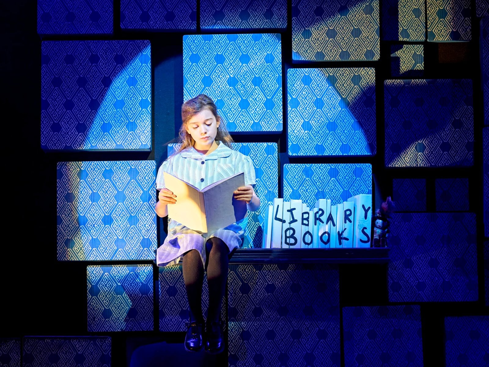 A theatrical moment from Matilda in London
