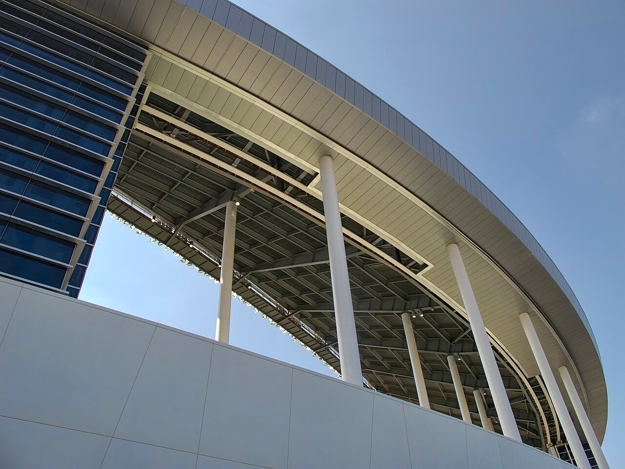 Open windows at the Miami Marlins ballpark