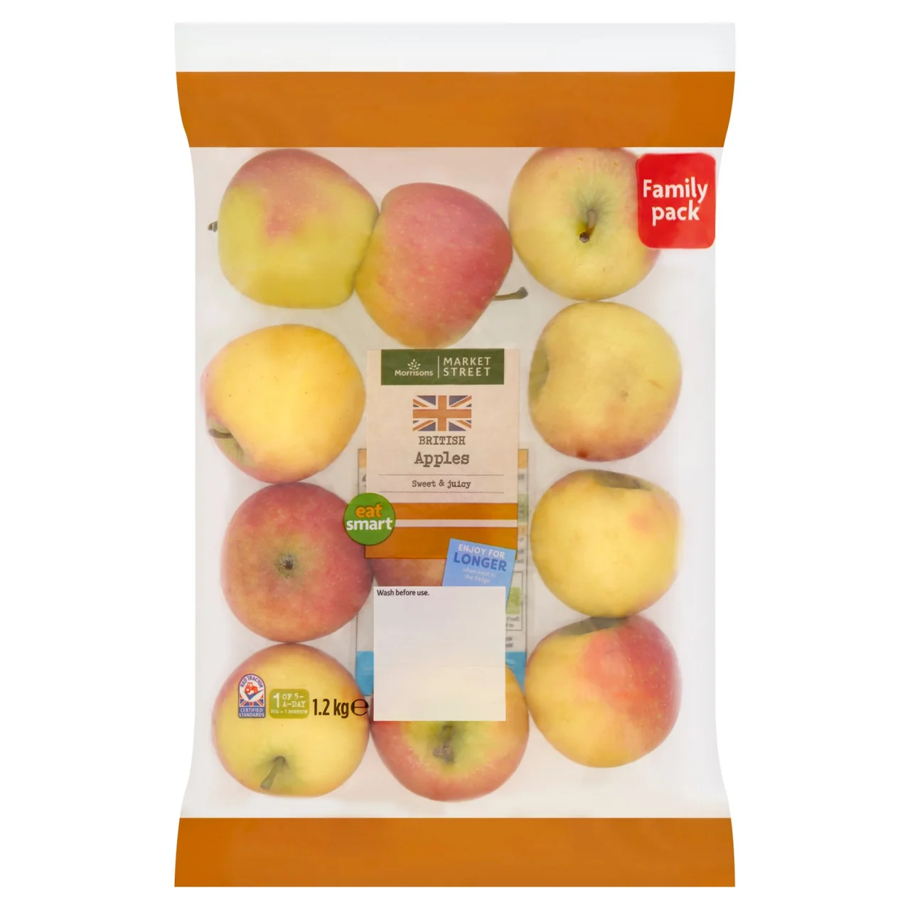 Pack of Morrisons apples