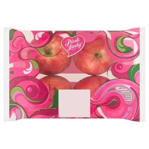 Pack of Pink Lady apples from the fresh fruit range