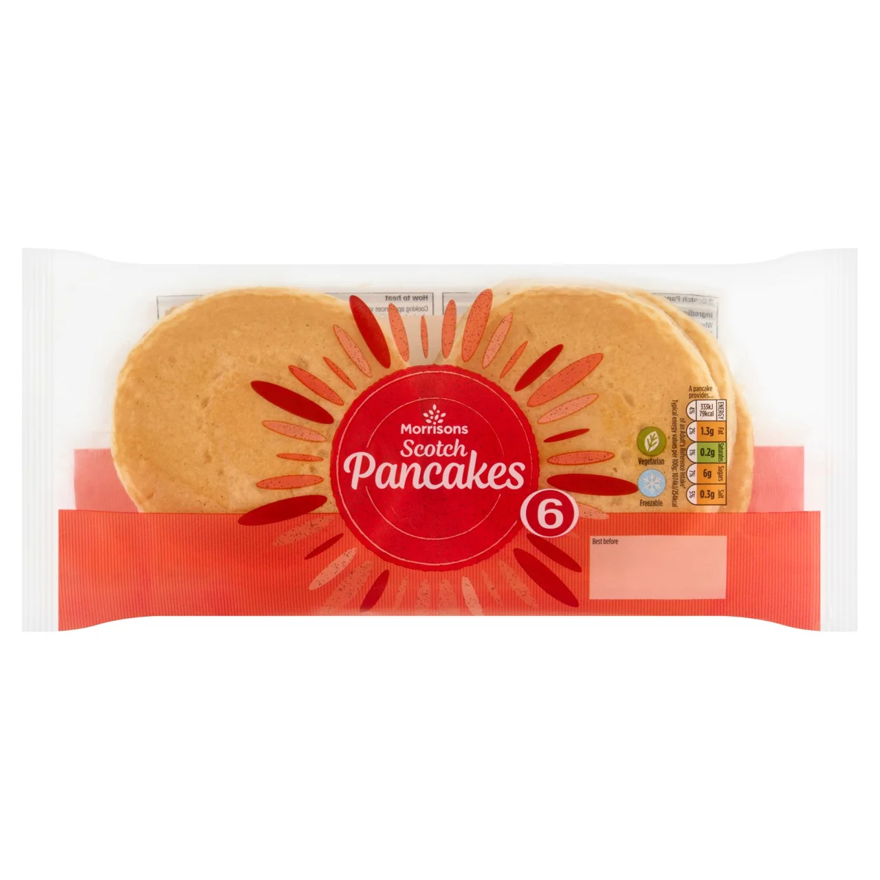 Morrisons Scotch Pancakes pack