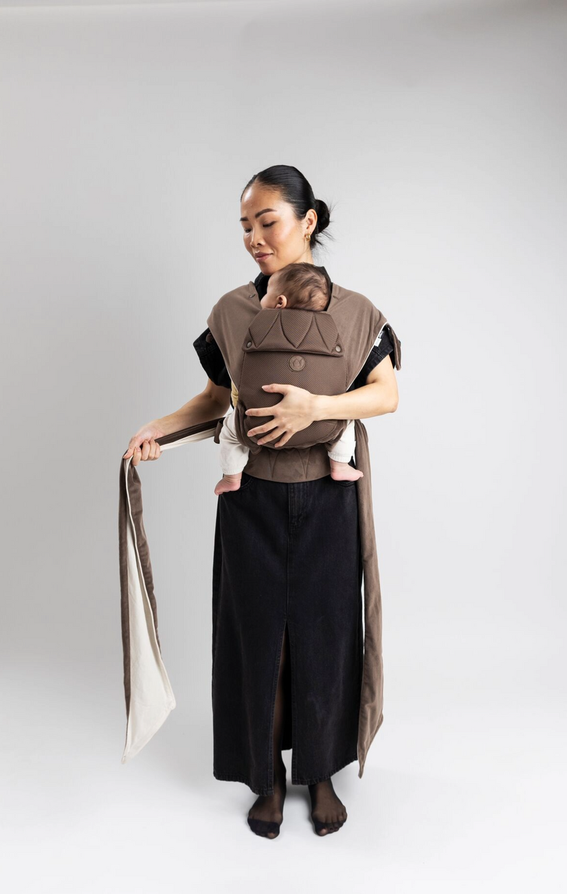 Porte-bébé Najell Mirage taupe