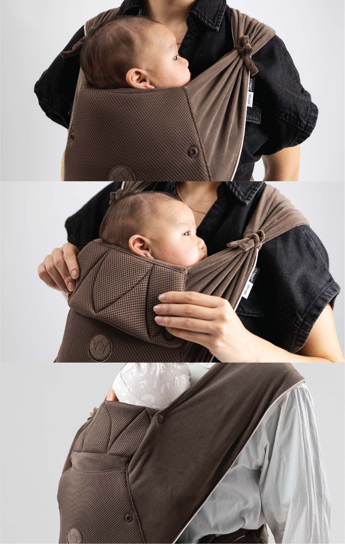 Soutien de nuque du porte-bébé Najell Mirage