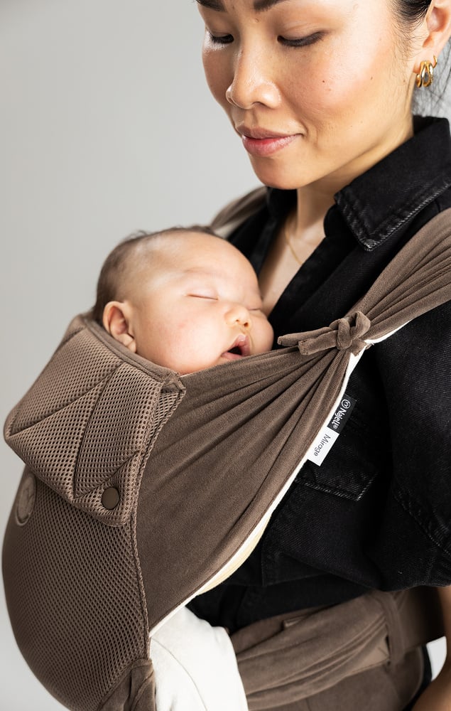 Porte-bébé Mirage vert basilic