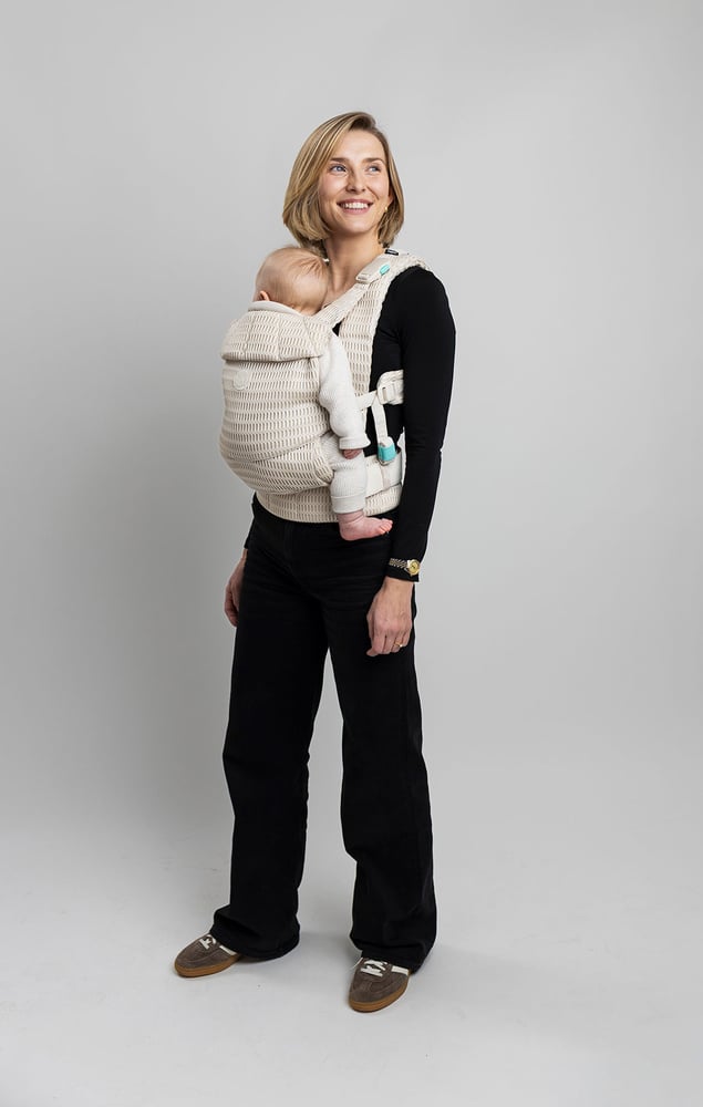 Porte-bébé Rise beige amande