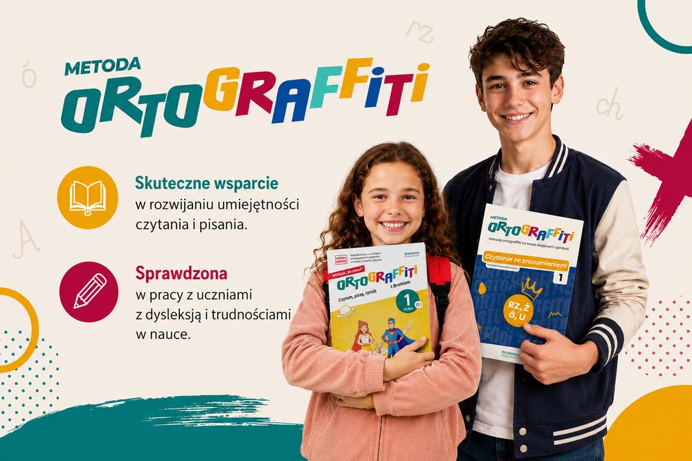 Materiały edukacyjne związane z metodą Ortograffiti