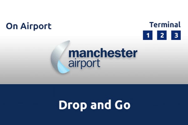 Manchester Airport parking banner
