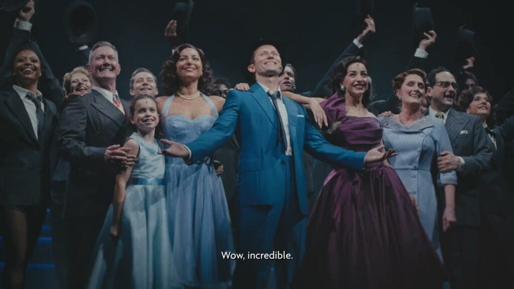 Official soundtrack artwork for Sinatra the Musical