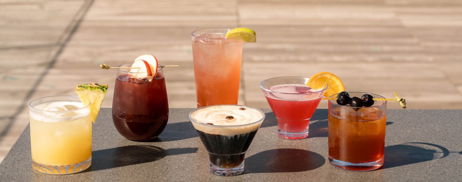 Cocktail served at View Boston