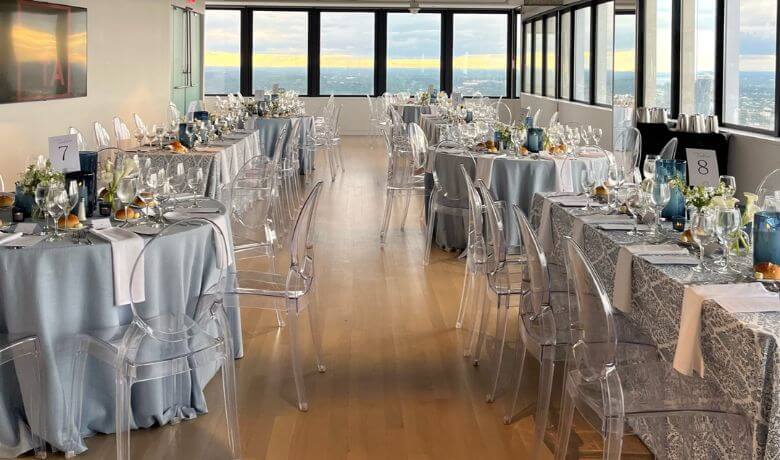 Studio 50 Beacon event space at View Boston